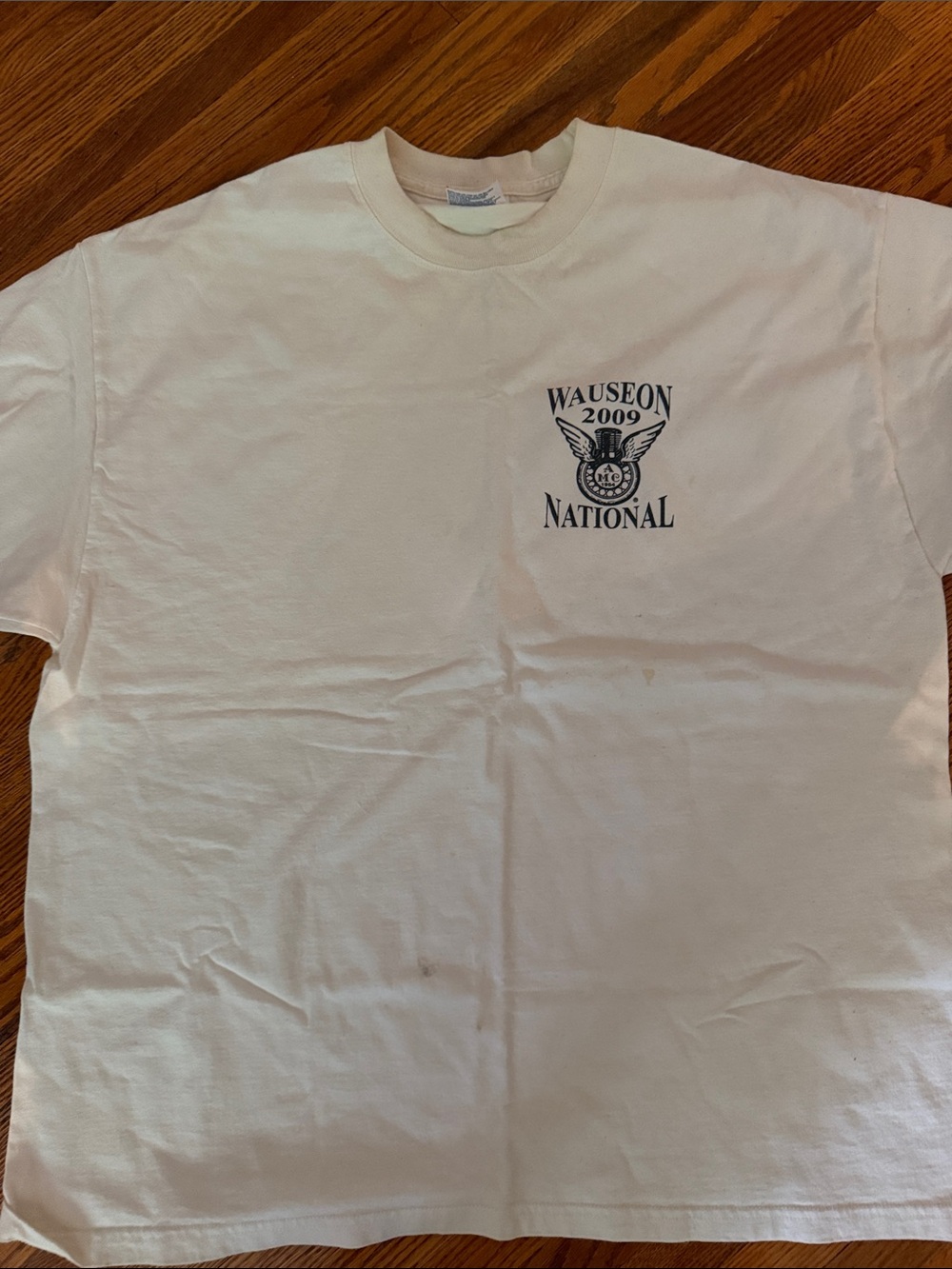 Wauseon National 2009 White Graphic Tee